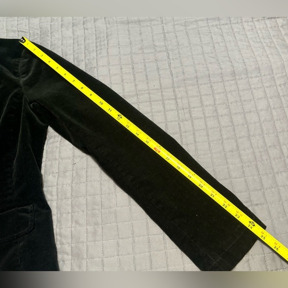 Calvin Klein Jeans Black Corduroy fitted blazer jacket - Picture 5 of 8